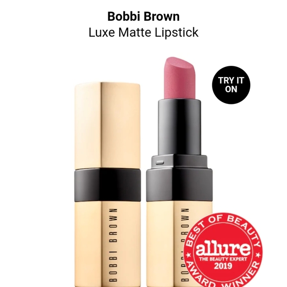 Bobbi Brown luxe matte lip color mauve over - Picture 1 of 6